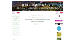 Desktop Screenshot of dogshowrotterdam.nl